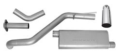 Gibson Stainless Exhaust System 05-09 Grand Cherokee 3.7L, 4.7L - Click Image to Close